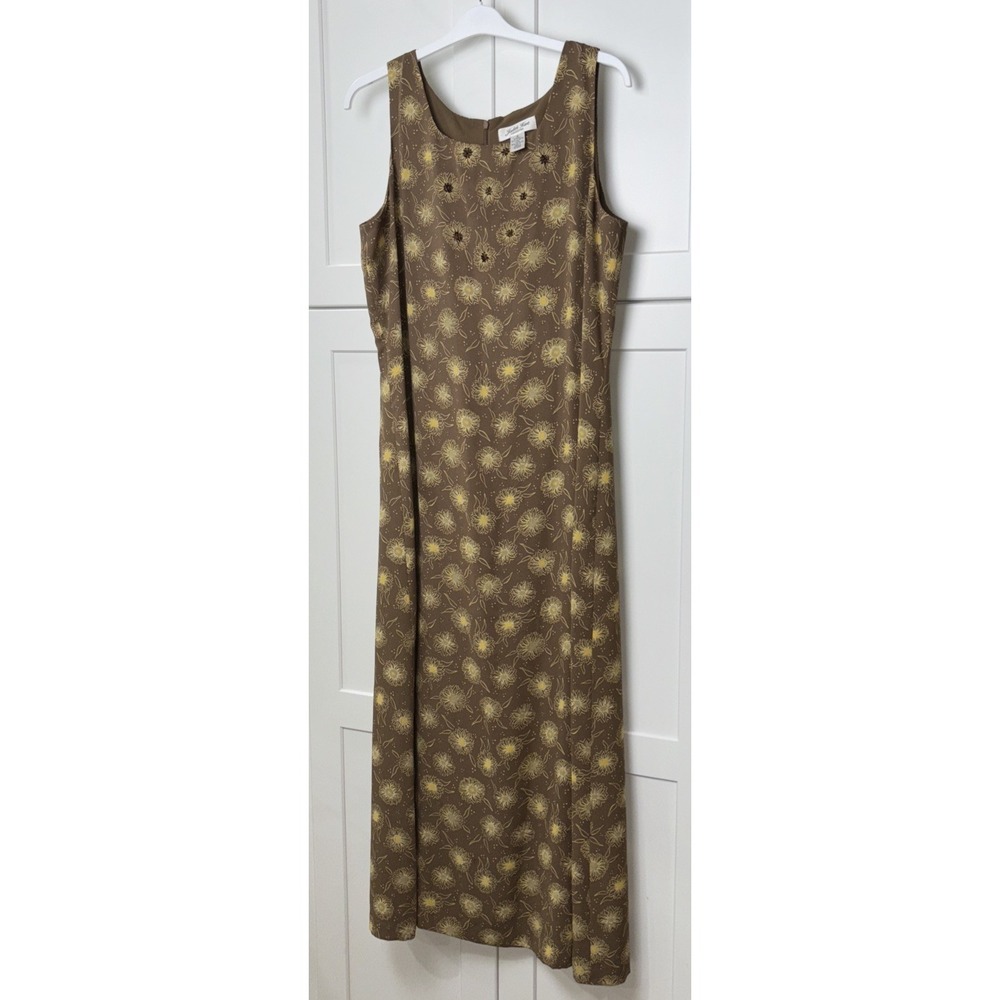 VTG Judith Hart Dress Womens 16 Floral Maxi Cottage Core Fairycore